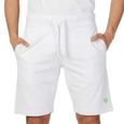 Short Homme Blanc - SERGIO TACCHINI - Taille élastique - Logo brodé - 100% Coton-0