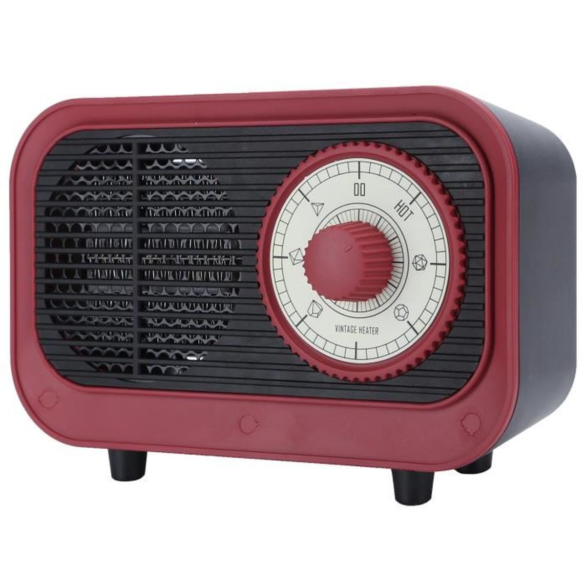Chauffage Ventilateur Portable PTC 1000W - 3 Vitesses, Rotation 90°, Petit Format | Pour Chambre, Bureau, Pièce Jusqu'à 30 M² - 7