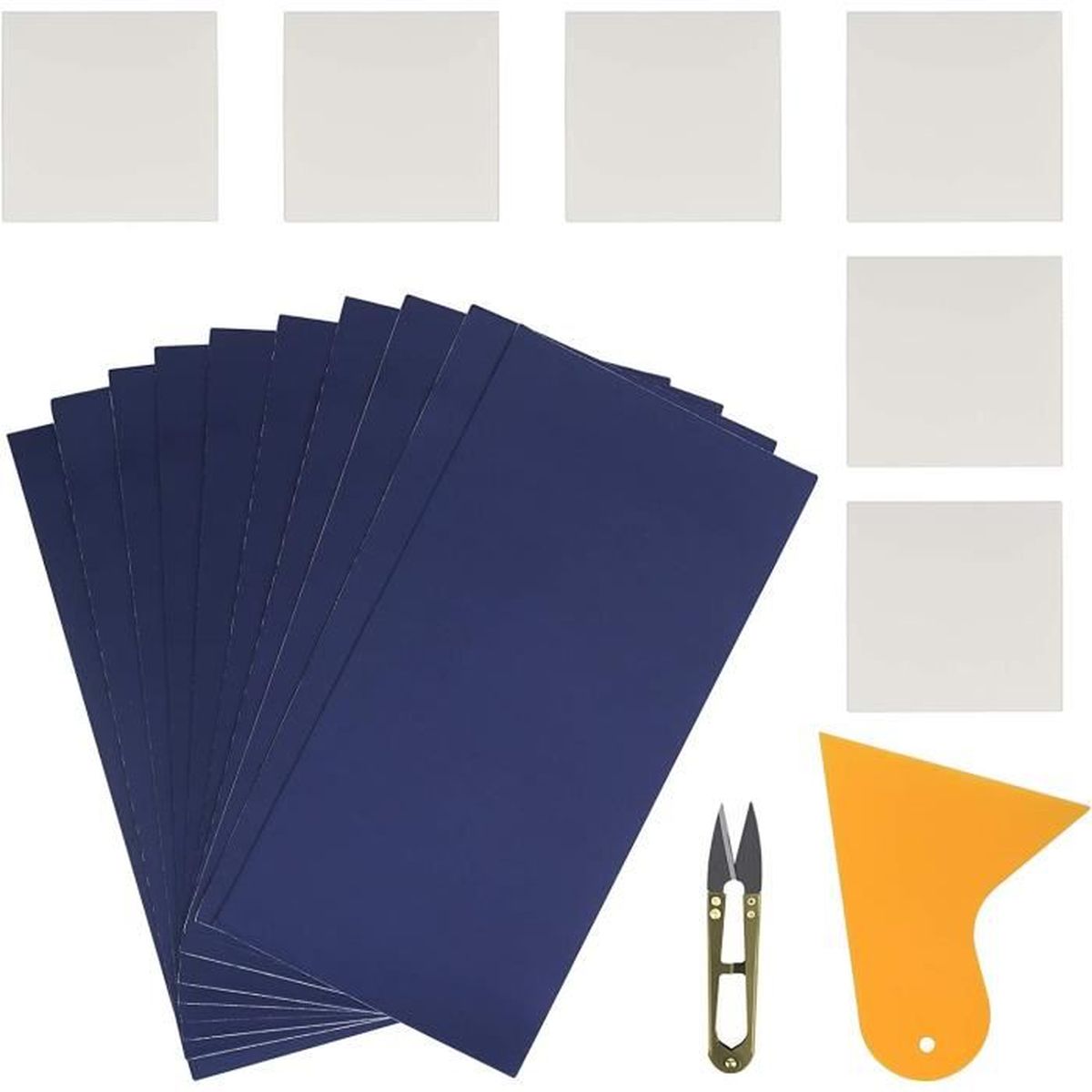 3 Pièces Patchs de réparation en nylon, Patchs Autocollants en Tissu