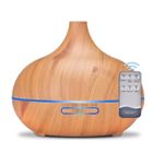 POPSPO 500ML Diffuseur d'huiles essentielles avec télécommande Humidificateur portable Brume Arôme LED 7 couleurs