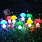 HOLIFE Guirlande Lumineuses Solaire Extérieur LED Champignon,8 LED 4M Étanche Décorative Guirlande Guinguette pour Jardin Balcon Mariage