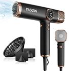 Sèche Cheveux professionnel Ionique Faszin 1600W Léger Avec Moteur Haute Vitesse 110 000 Tr/Min avec Ionique 200 Millions