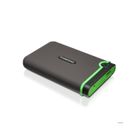 Disque dur Externe TRANSCEND StoreJet 25M3 - 1 To - 2.5" - USB 3.1 Gen 1 - AES 256 bits - gris de fer