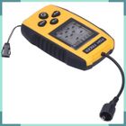 V BESTLIFE Détecteur de Poisson LCD LED, Alarme Sonore Visuelle, Transducteur de Pêche, Conception étanche, sensibilité Réglable, Léger