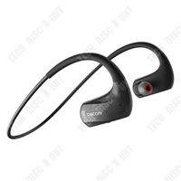 TD® Casque Bluetooth sport étanche IPX7 monté sur l'oreille écouteurs binauraux sans fil chargeant une forte autonomie de la
