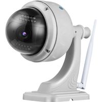 Caméra panoramique sans fil à 360 degrés wifi maison vision nocturne à distance extérieure avec moniteur HD de téléphone portable