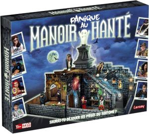 JEU SOCIÉTÉ - PLATEAU Multicolore Panique au Manoir Hanté - Jeu de socié