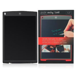 TABLETTE ENFANT noir-CHUYI – tablette d'écriture LCD 12 pouces, po