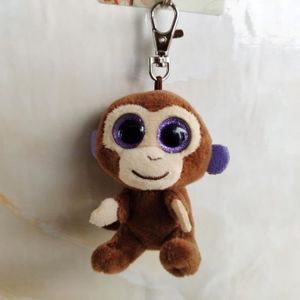 PELUCHE 30 singes - Ty – porte-clés en peluche pour enfant