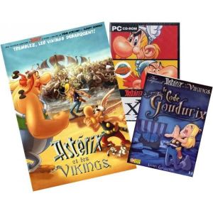 DVD FILM DVD Astérix et les Vikings + jeux PC XXL + livret 