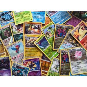 CARTE A COLLECTIONNER 50 Random Pokemon Cards Bundle with Holos & Rares 