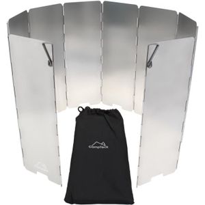 MagiDeal 8 Panneau Pliable Support De Po/êle /à Gaz Protection /à Vent Barbecue Camping
