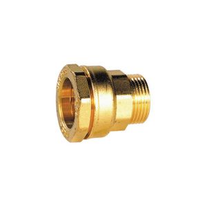 Raccord Manchon Coudé Kiwa Plastique Fileté PE 25mm - 1/2" (15x21), Neuf Avec étiquette