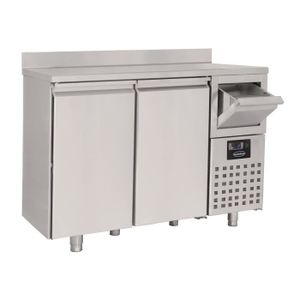 Réfrigérateur tiroir 600 TABLE RÉFRIGÉRÉE 2 PORTES AVEC TIROIR POUR CAF