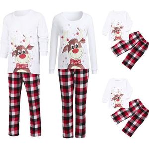 Pyjama Familial De Noël – Ensemble Assorti Pour Femme, Homme, Enfant, Bébé | Motifs Fêtes, Polyester/coton Doux