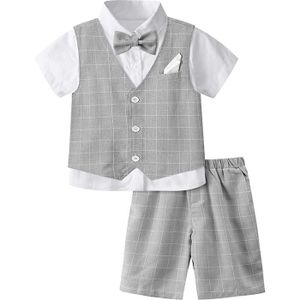 COSTUME - TAILLEUR Costume Mariage Enfant Garçons - Ensemble 3 Pièces