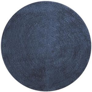 Tapis Rond Bleu Marine Cdiscount