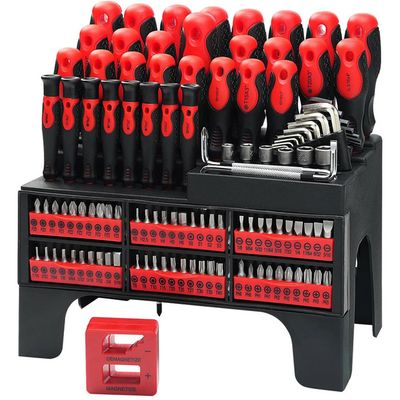 Kit De 5 Tournevis KS TOOLS 159.0005 - Acier Chrome-Vanadium - Longueurs 80/100/180mm - 270g - Neuf