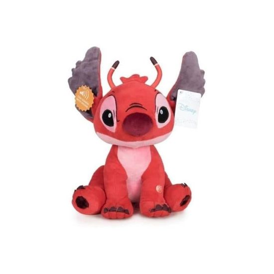 Leroy 70cm Peluche XXL Géant Avec Son Disney Lilo & Stitch Adultes Enfants