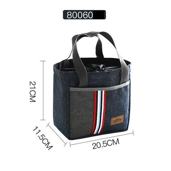 Sac À Déjeuner Isotherme Pour Femme-Homme - Sac Fourre-Tout Isotherme