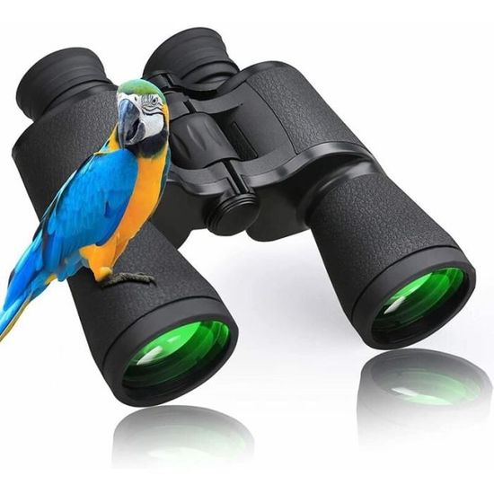 Jumelles HD 10x42 LUXUN - Pour Observation Oiseaux, Chasse, Randonnée - Prisme BAK4, Adaptateur Smartphone Inclus - 2