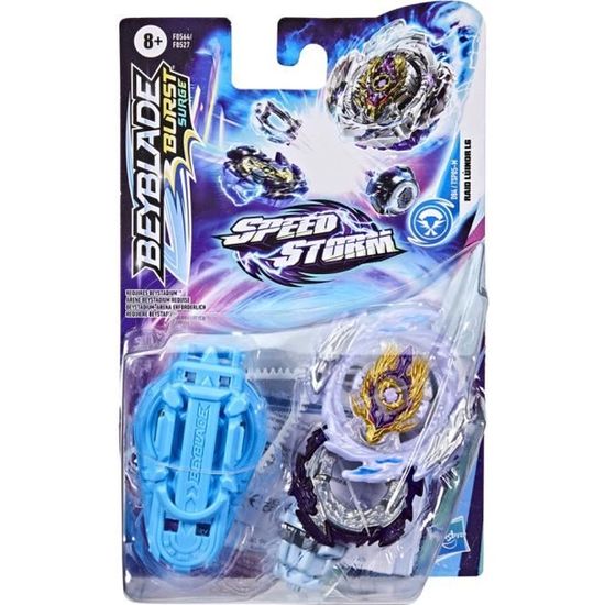 Beyblade Raid Lúinor L6 Burst Surge Speed Storm - Hasbro - F0564 - Pião de Batalha e Acessórios