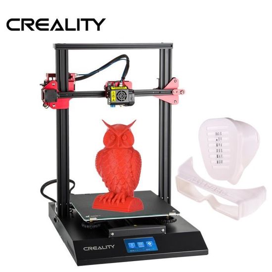 Imprimante 3D Creality CR-10S Pro Nivellement automatique imprimante 3D avec Écran tactile LCD couleur - 300 * 300 * 400mm 100-240V