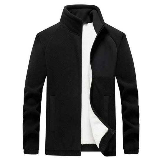 Veste épaisse Homme C&A Taille XL - Noir Et Blanc, 100% Coton - Excellent état Occasion