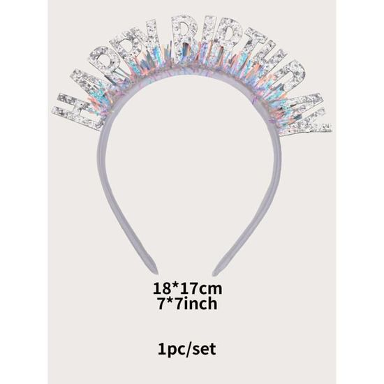 Pince à Cheveux Fille Paillettes Bleues - Faite Main - Idéal Petit Cadeau