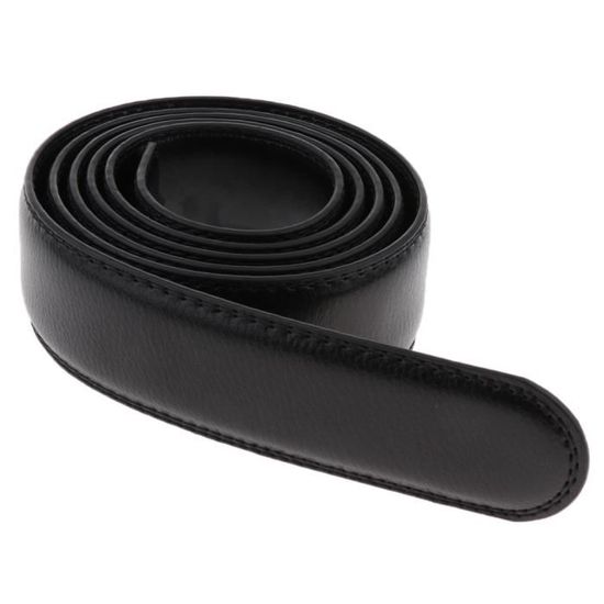 Ceinture Homme Cuir Véritable 110 Cm Luxe élégant Marron Largeur :3.5 Cm 110 Cm - Prêt