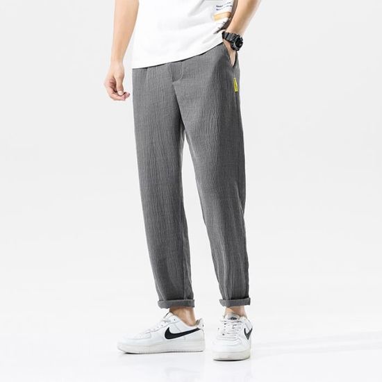 Pantalon chino top 7/8 homme