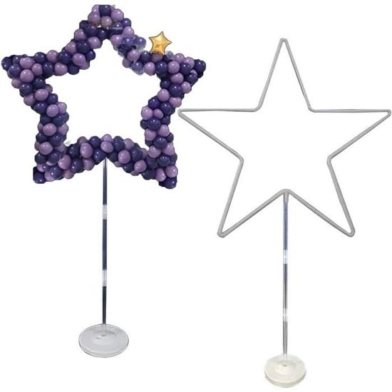 Support de ballon - GF - 7 Tubes - Plastique - Décoration de fête