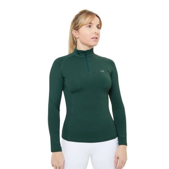 Polo d'équitation technique femme Premier Equine Pro - green - 38