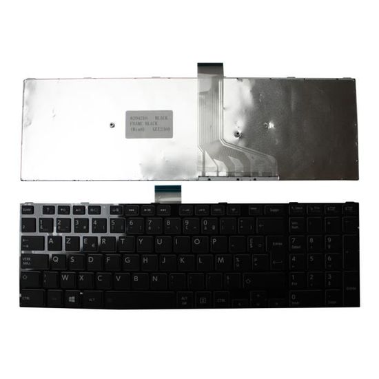 Clavier AZERTY Français Pour Toshiba Satellite C70-A-14X - Noir, Neuf