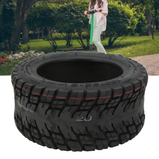 JMYSD Pneu Pneumatique Épaissi Tout-Terrain De 11 Pouces 90/65-6,5, Pneu De Scooter Électrique De 11 Pouces Avec Remplacement De Pneu En Caoutchouc Gonflable Pour Chambre À Air