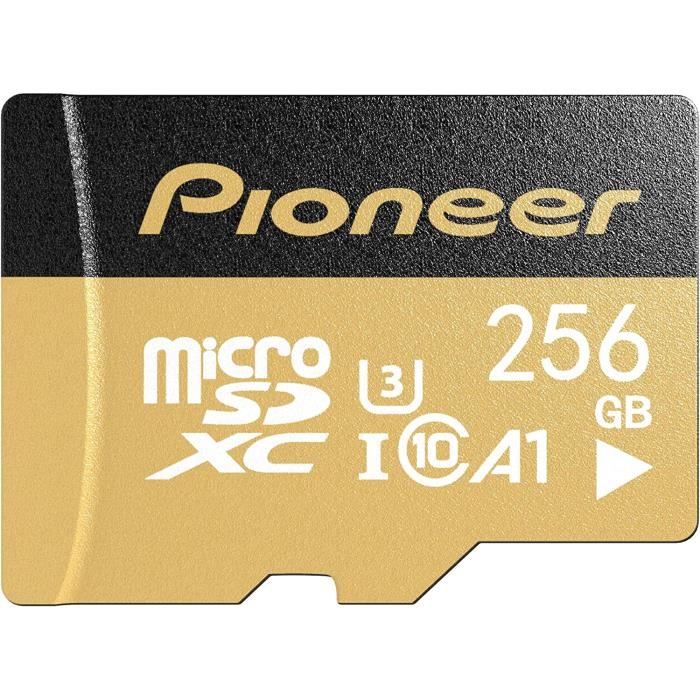 Carte MicroSD 512 Go Lxuemlu - Vitesse U3, V30, A2 - Jusqu'à 100 Mo/s - Adaptateur Inclus - Pour Smartphone, Drone, Caméra D'action, 4K