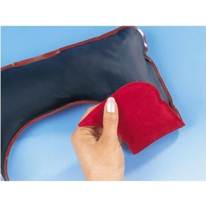 Bouillotte / coussin de tourbe naturelle pour la nuque et les epaules