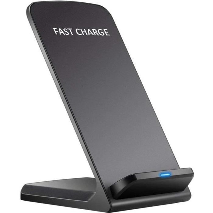 Chargeur Sans Fil iPhone X, Chargeur à Induction Wireless Charger Support de Charge Pour iPhone X/8/8 Plus, Station de Charge Rapide