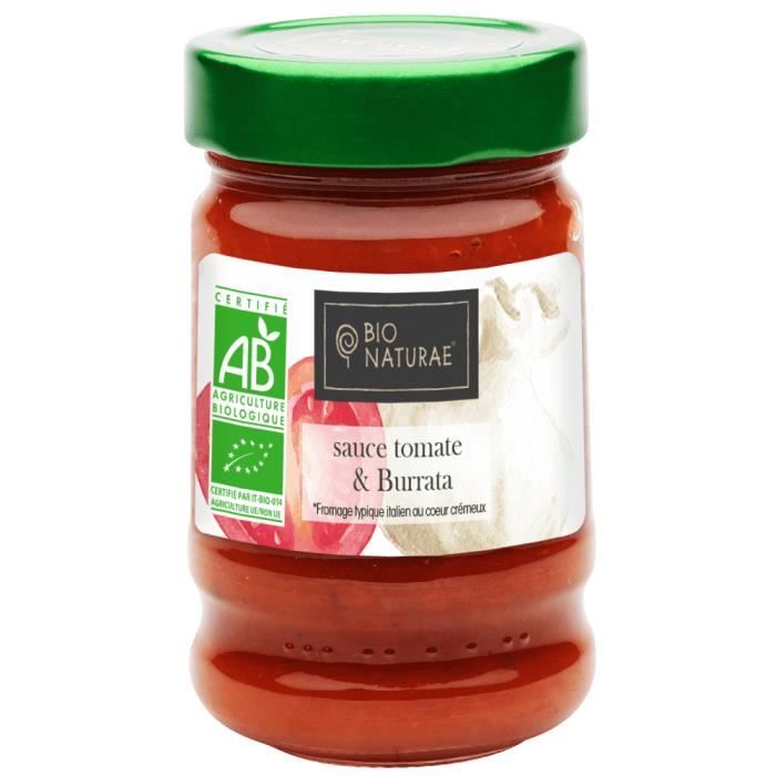 Sauce Tomate & burrata BIO
