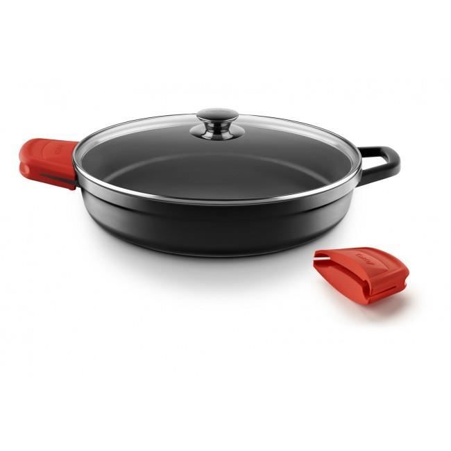 Castey - MIJOTEUSE FONTE D'ALUMINIUM AVEC COUVERCLE INDUCTION LINE IR30-30 CM