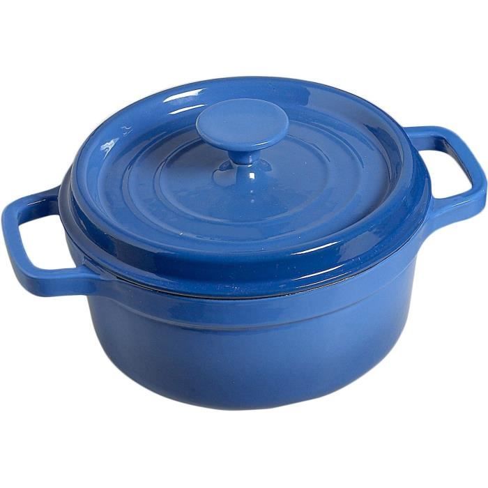 COSY & TRENDY 140994 cocotte D20Xh10 - Bleu - Tous feux dont induction