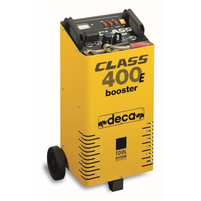 DECA Chargeur Démarreur de Batterie 12-24 Volts - 500 Amp/h