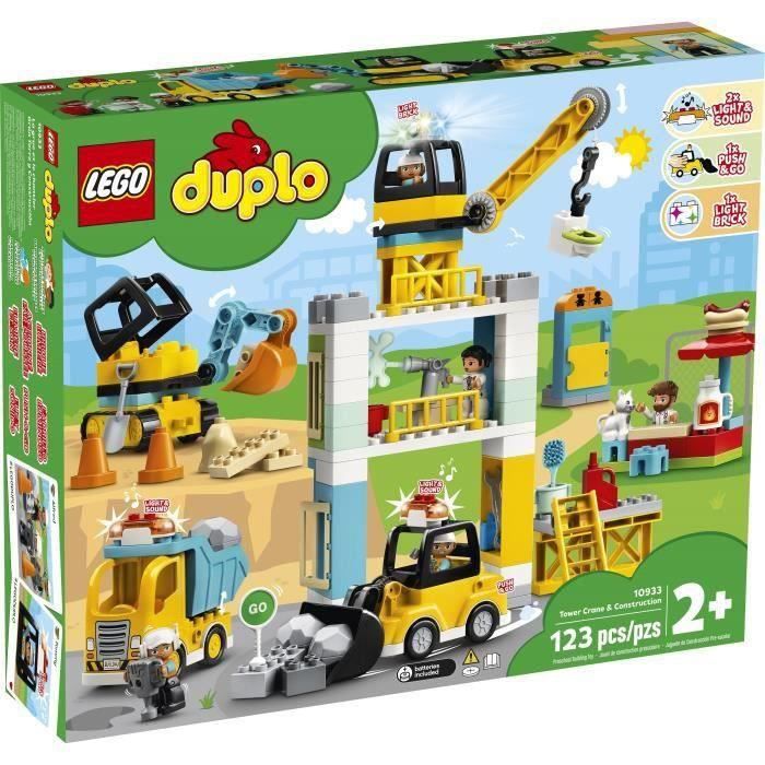 SHOT CASE - LEGO DUPLO 10933 La grue et les engins de construction