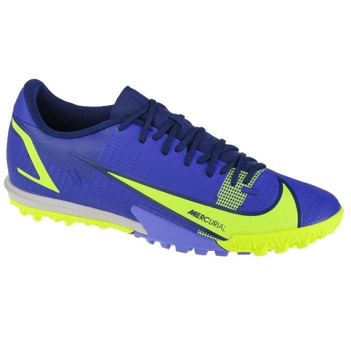 Nike Mercurial Vapor 14 Academy TF CV0978-474, Homme, Bleu, chaussures de foot turf
