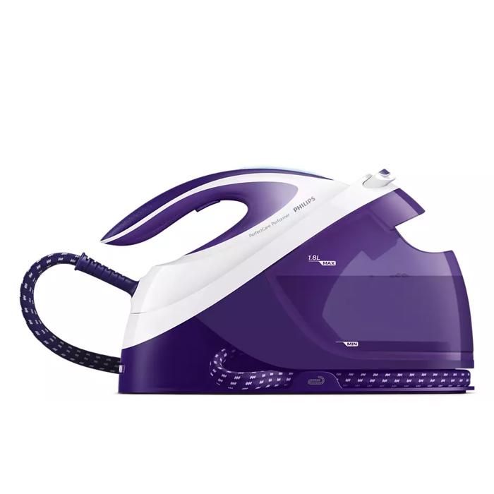 PHILIPS Centrale Vapeur PerfectCare Performer GC8752/30 Réservoir d'eau 1,8L Amovible 6,5 Bar 2600W Violet
