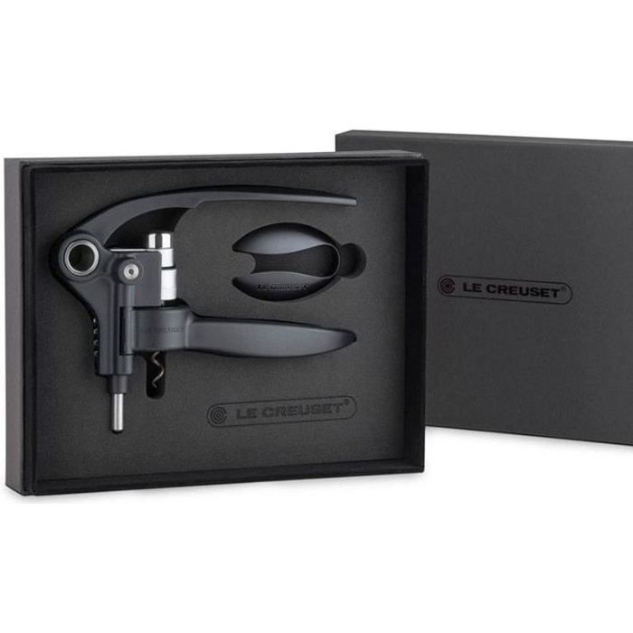 Le Creuset Tire-bouchon à levier LM 250 - Noir