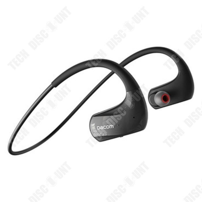 TD® Casque Bluetooth sport étanche IPX7 monté sur l'oreille écouteurs binauraux sans fil chargeant une forte autonomie de la batteri