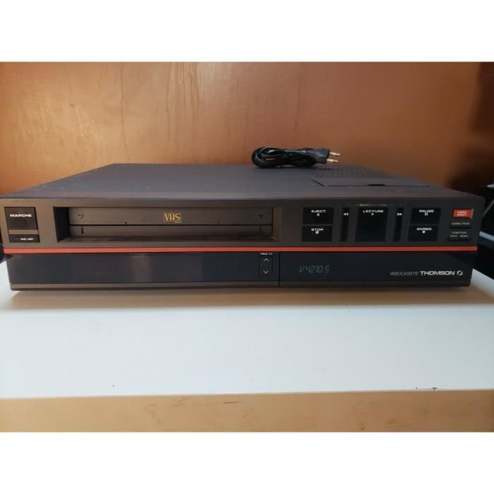 MAGNETOSCOPE THOMSON V4210S LECTEUR ENREGISTREUR K7 CASSETTE VIDEO VHS VCR