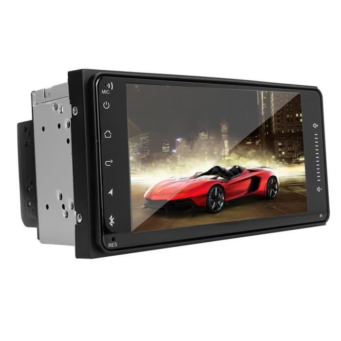 Zerone Autoradio 7in voiture stéréo Radio MP5 Player WiFi GPS Navigation convient pour Toyota Corolla