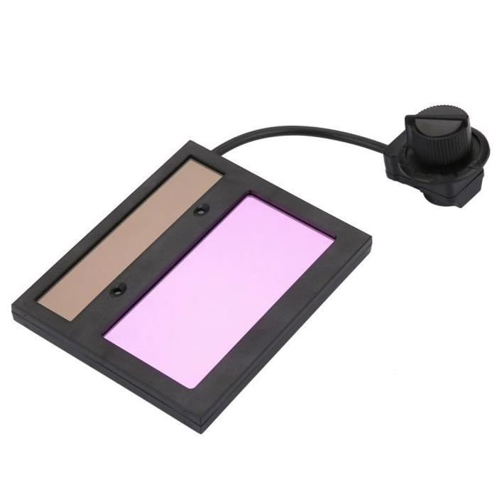 Filtre De Casque De Soudage à Obscurcissement Automatique Solaire - Teinte Réglable 3-11 - 4,3 X 2 Pouces